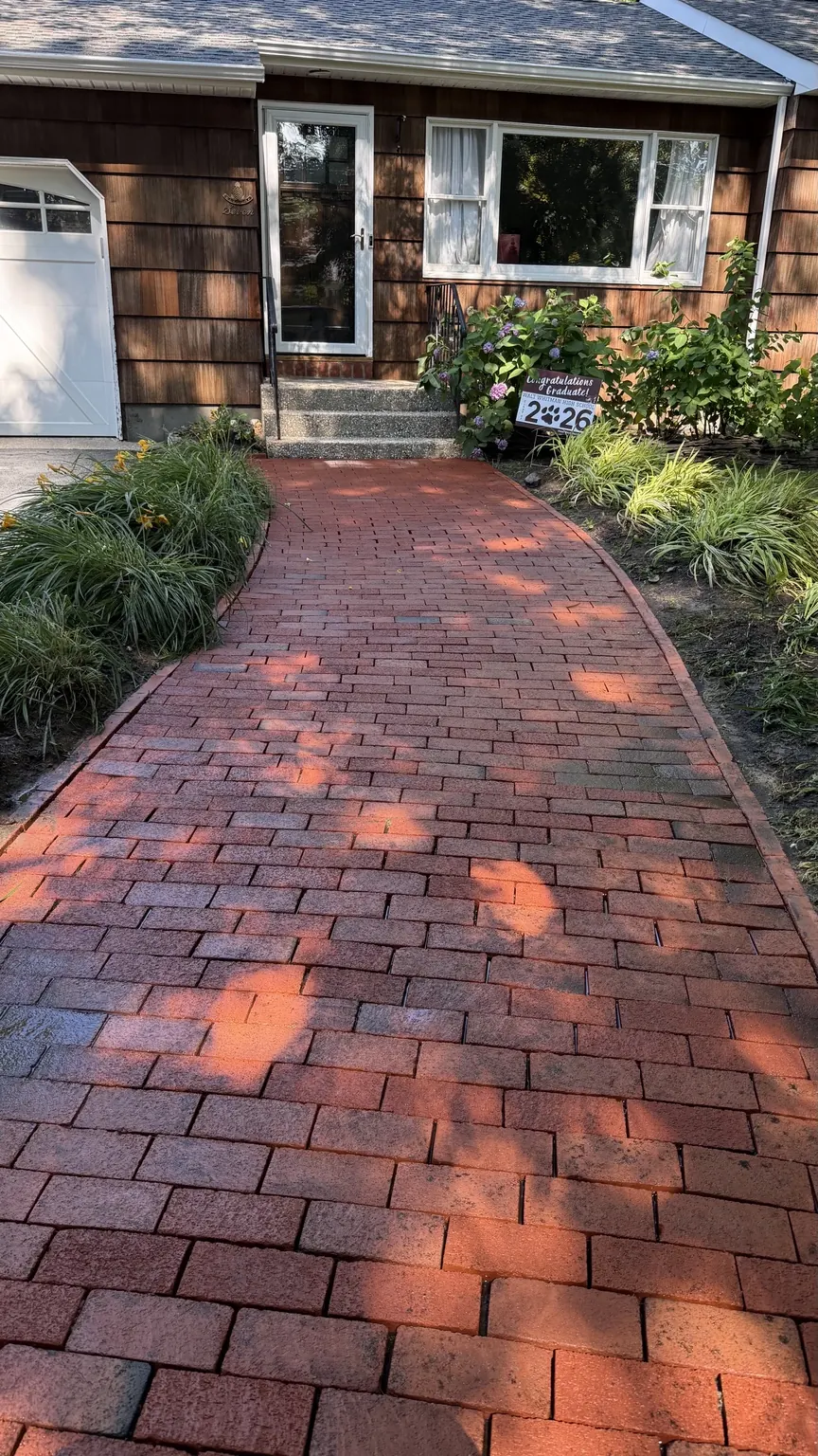 After exterior cleaning