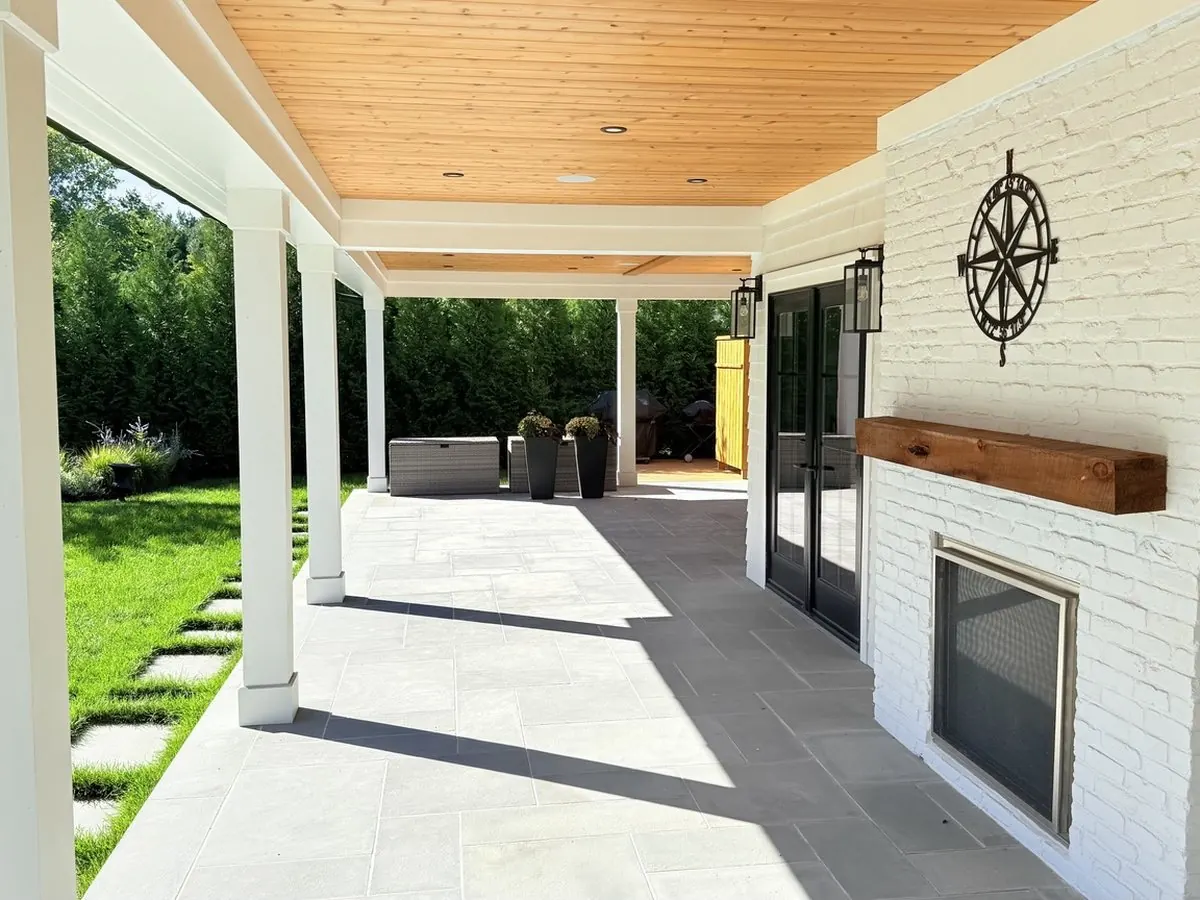 Actual Long Island patio project